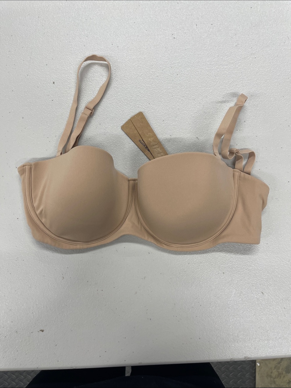 SKIMS Fits Everybody Strapless Bra Clay 32D